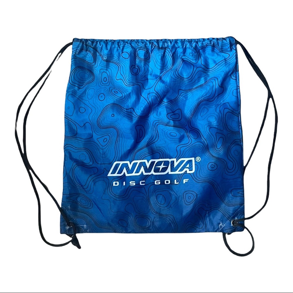 Innova Disc Golf Blue Carry Knapsack EUC